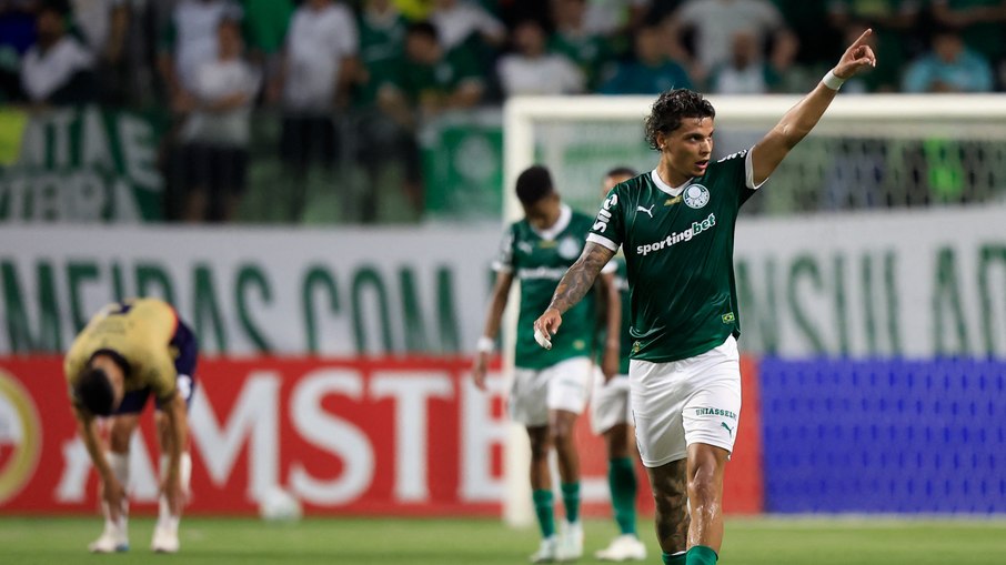 Com gol de Ríos, Palmeiras vence Cerro Porteño na Libertadores