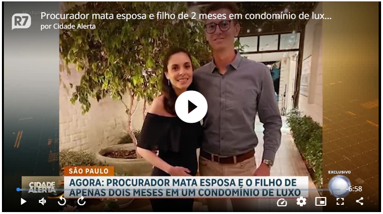 Procurador mata esposa e filho de 2 meses em condomínio de luxo no interior de São Paulo