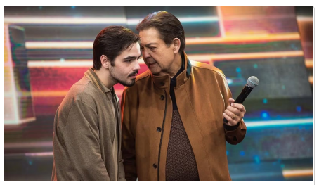 Filho de Faustão comenta estado de saúde do pai após internação em janeiro