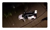 Helicóptero da RECORD flagra carro sendo saqueado em ponto de alagamento na zona norte de SP