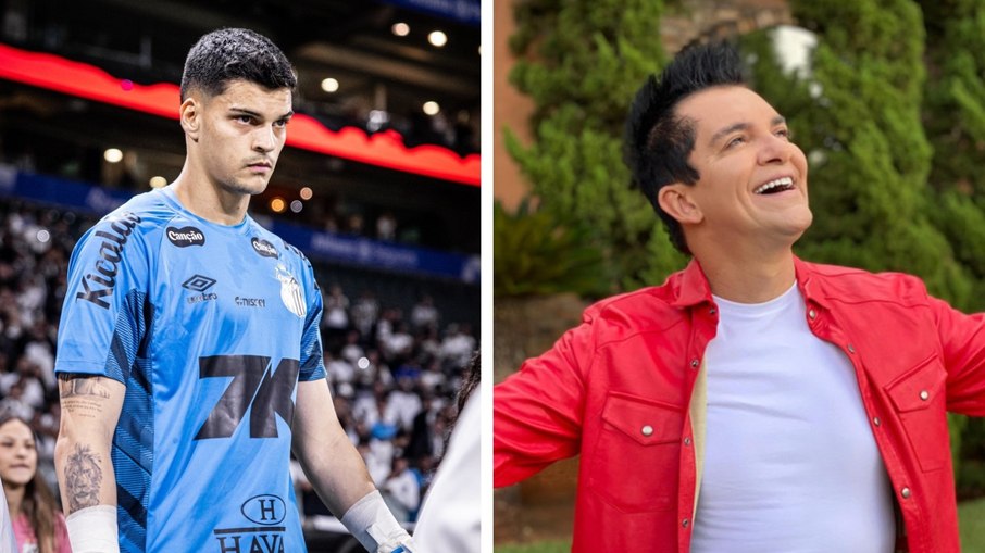 Cantor Regis Danese cobra goleiro do Santos: 