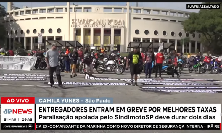 Entregadores de aplicativo entram em greve nesta segunda-feira